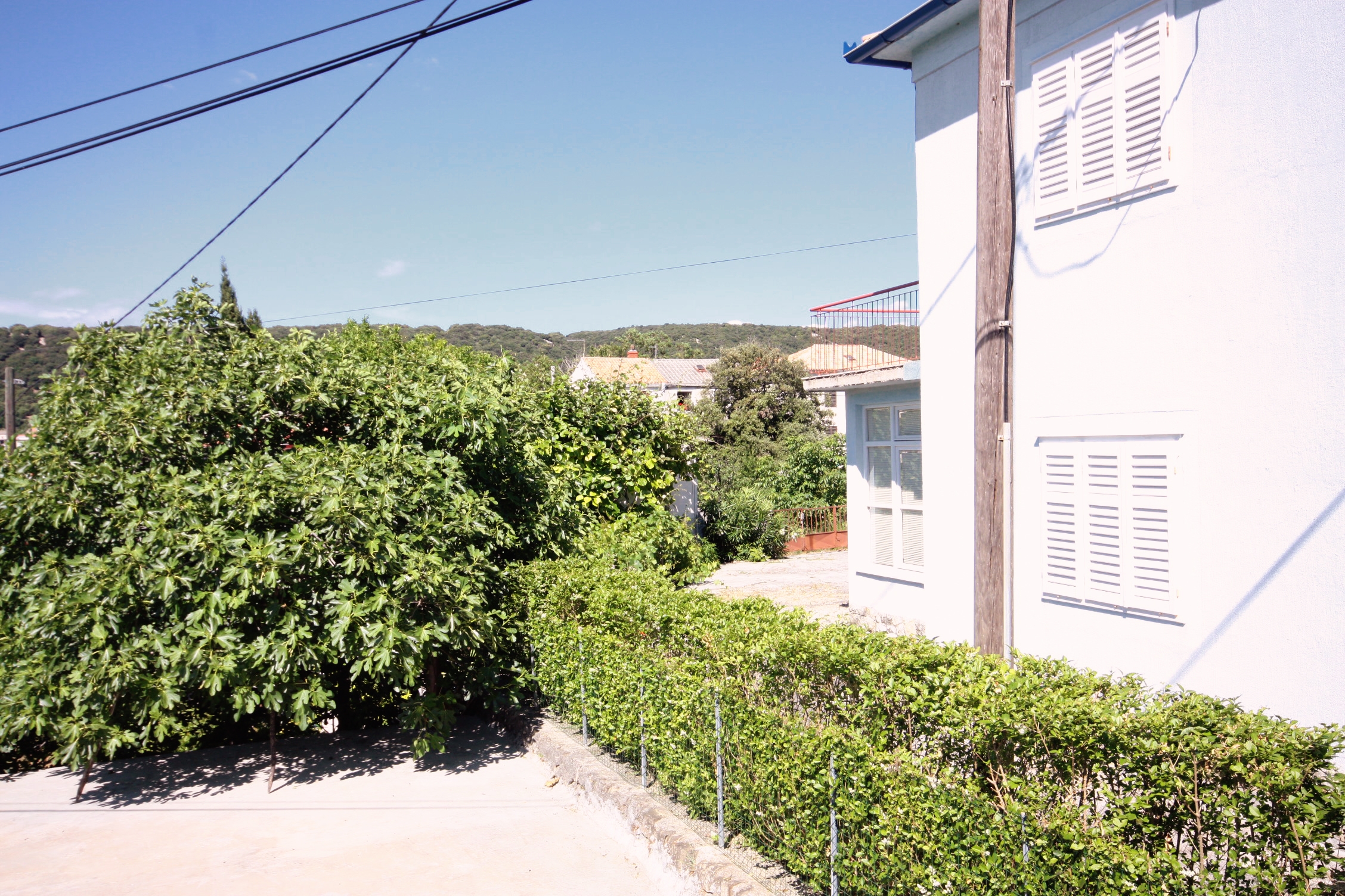 One bedroom apartment with terrace and sea view Supetarska Draga - Donja, Rab  A-b