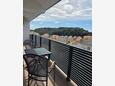 Balkon Palit, Balkon v ubytování typu apartment, s výhledem na moře a WiFi.