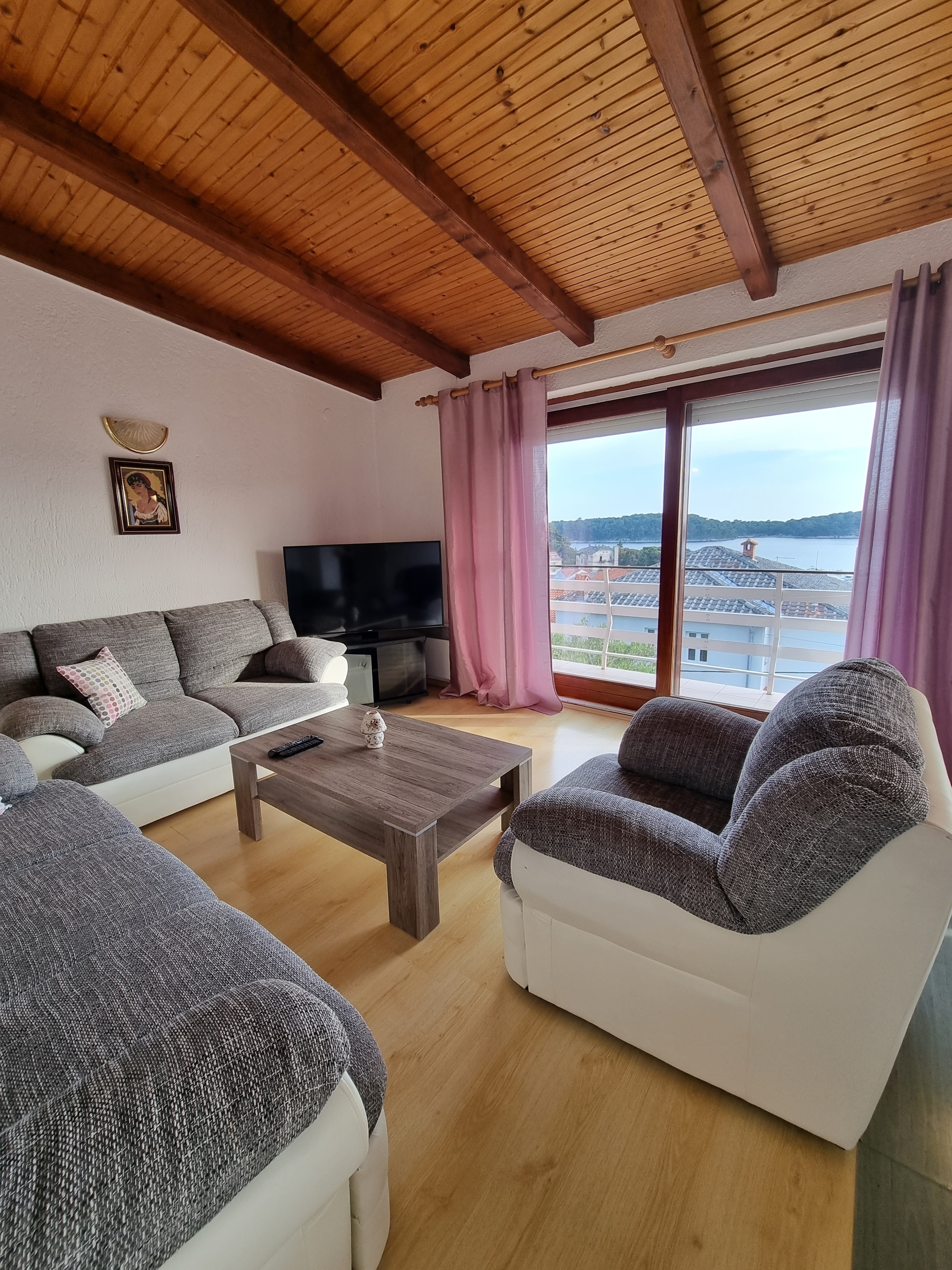 One bedroom apartment with balcony and sea view Palit, Rab  A-a