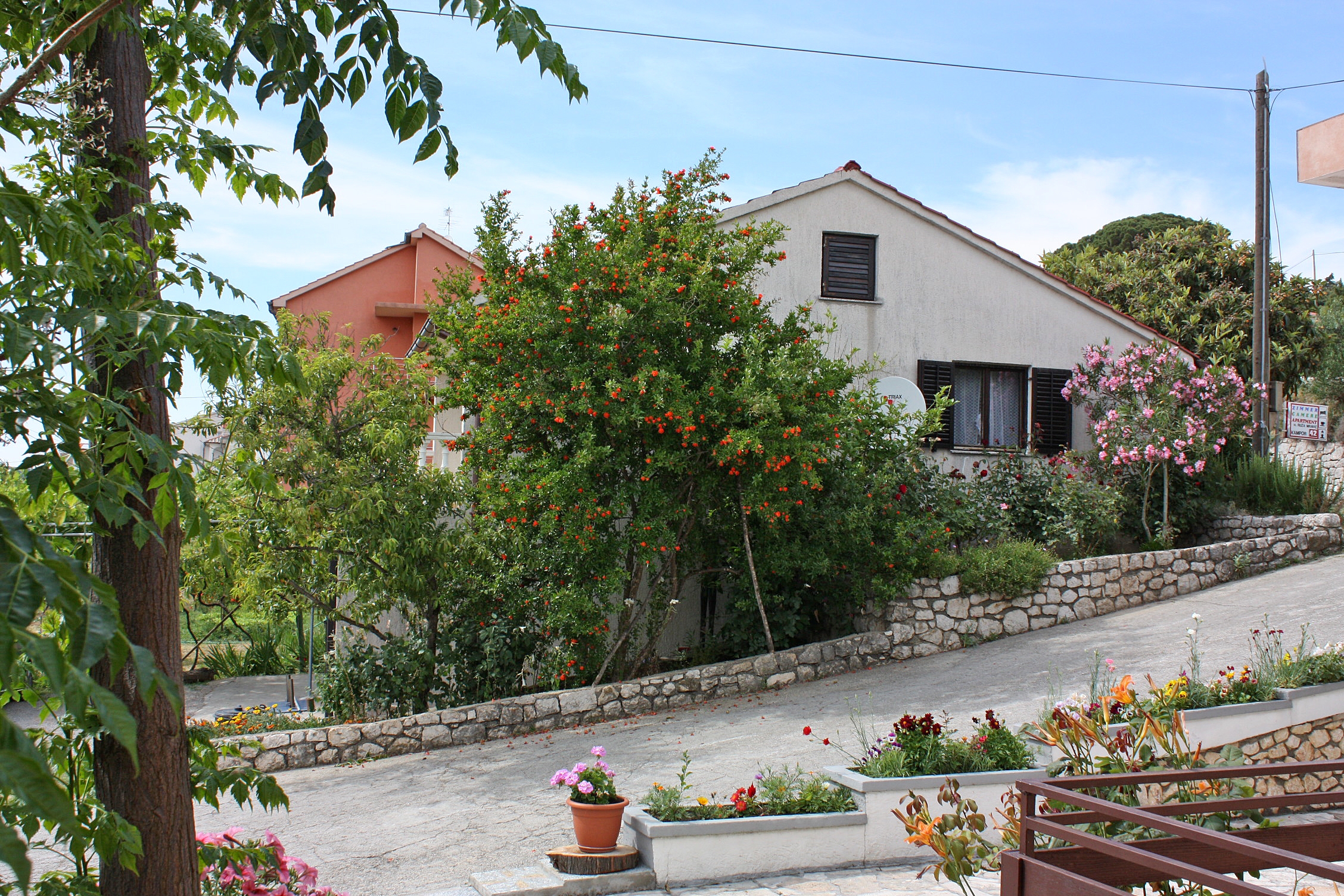 Three bedroom apartment with terrace Kampor, Rab  A-a