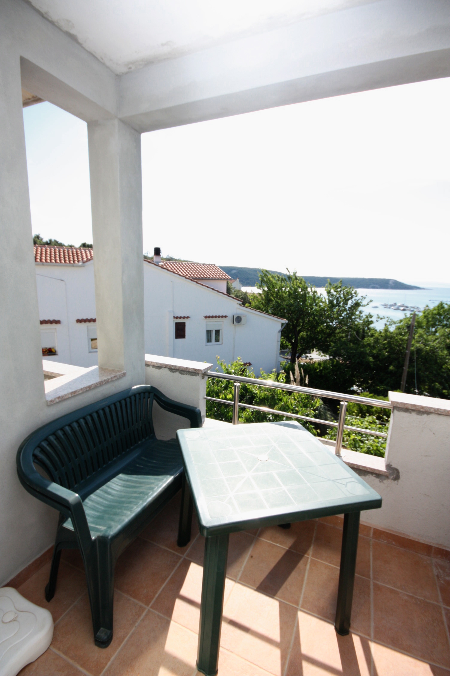 Two bedroom apartment with balcony and sea view Kampor, Rab  A-a