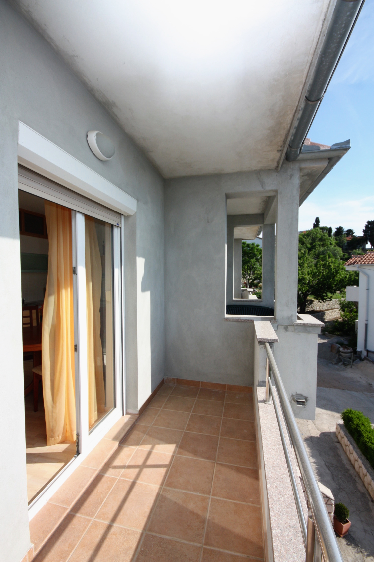 Two bedroom apartment with balcony and sea view Kampor, Rab  A-a