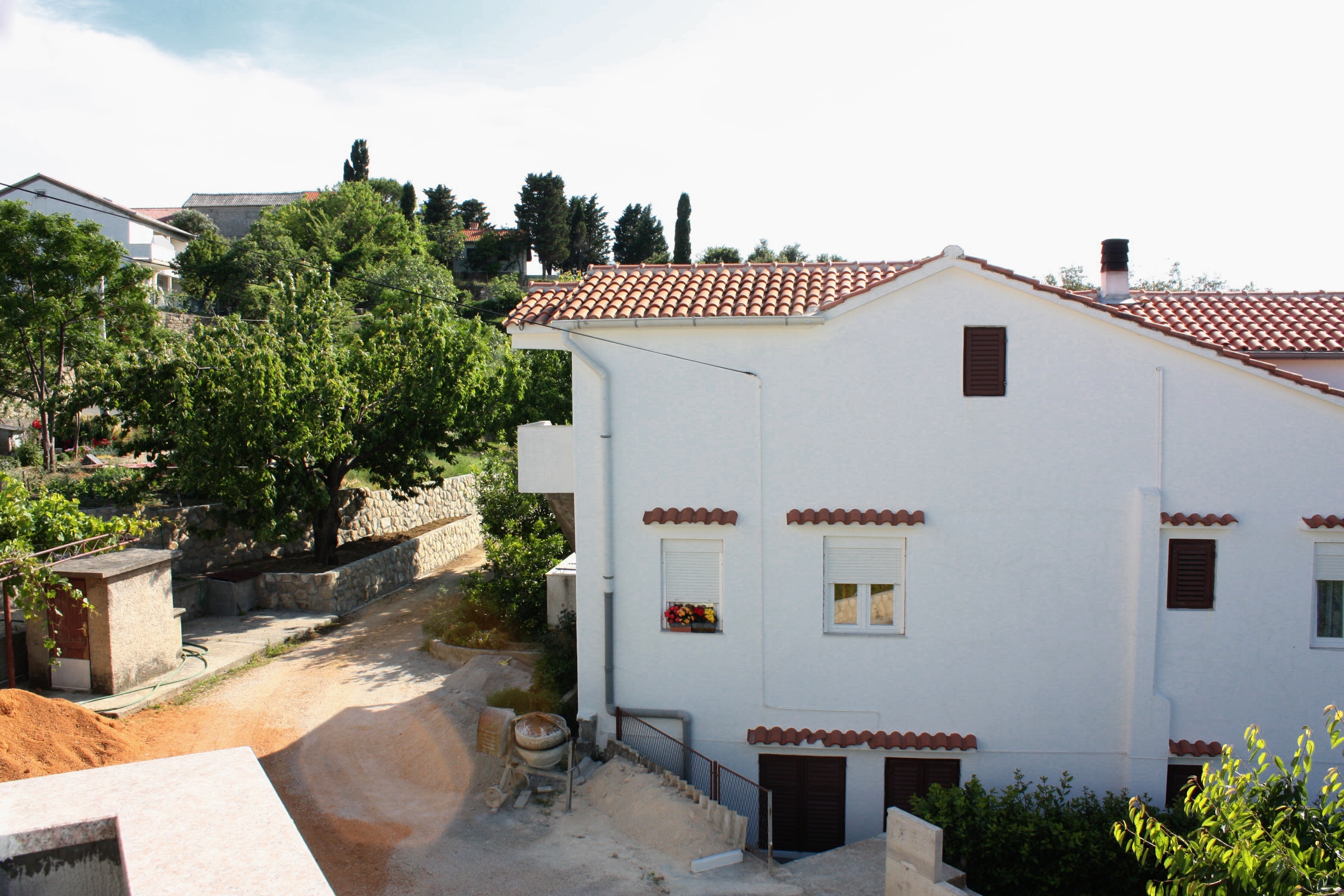 Two bedroom apartment with balcony and sea view Kampor, Rab  A-a