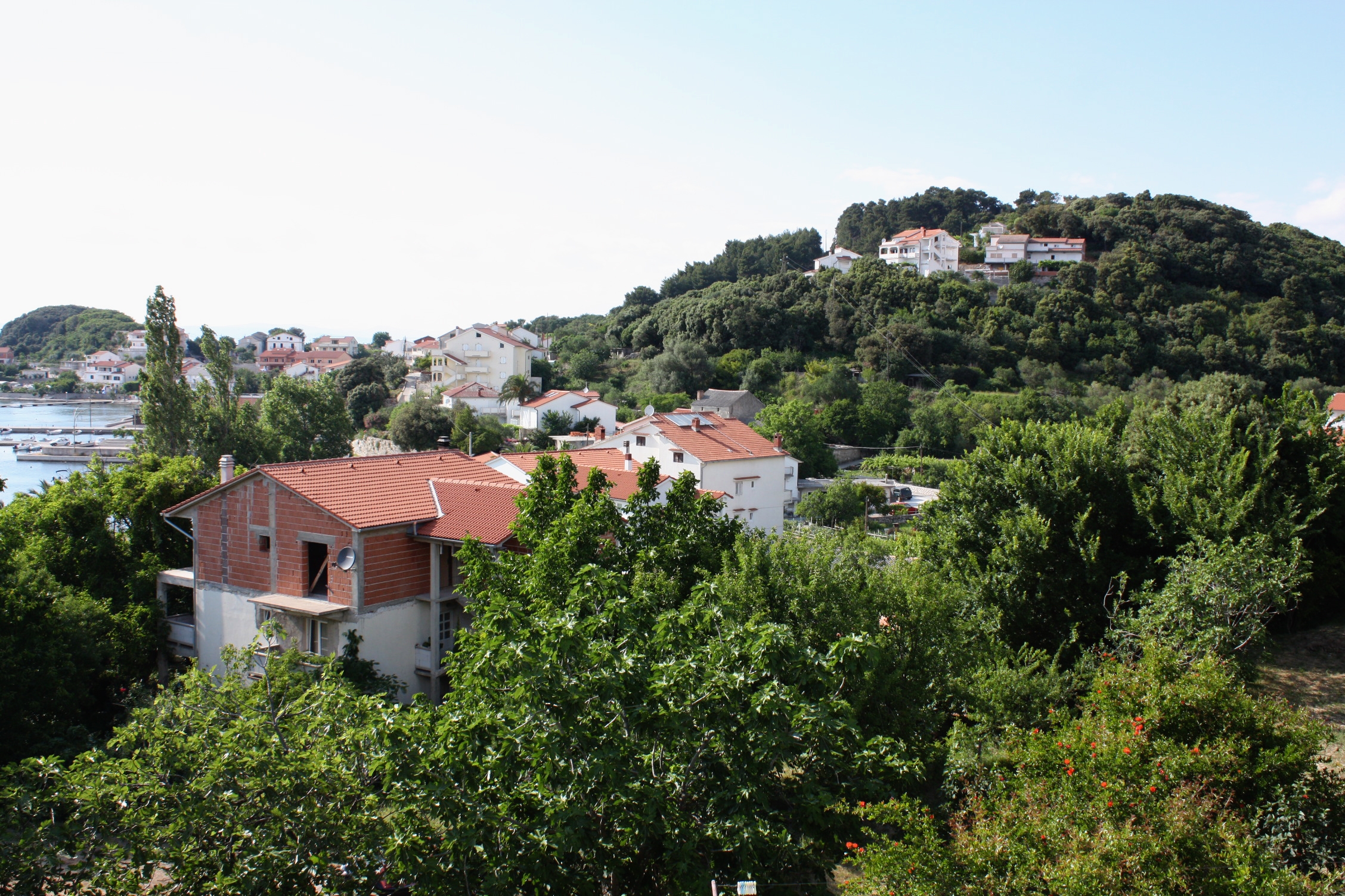 Two bedroom apartment with balcony and sea view Kampor, Rab  A-a