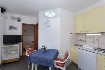 Supetarska Draga - Gonar, Comedor in the apartment, WiFi.