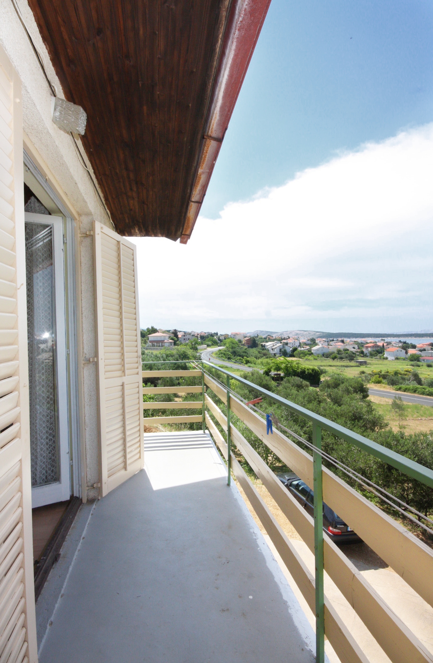 One bedroom apartment with balcony and sea view Barbat, Rab  A-a