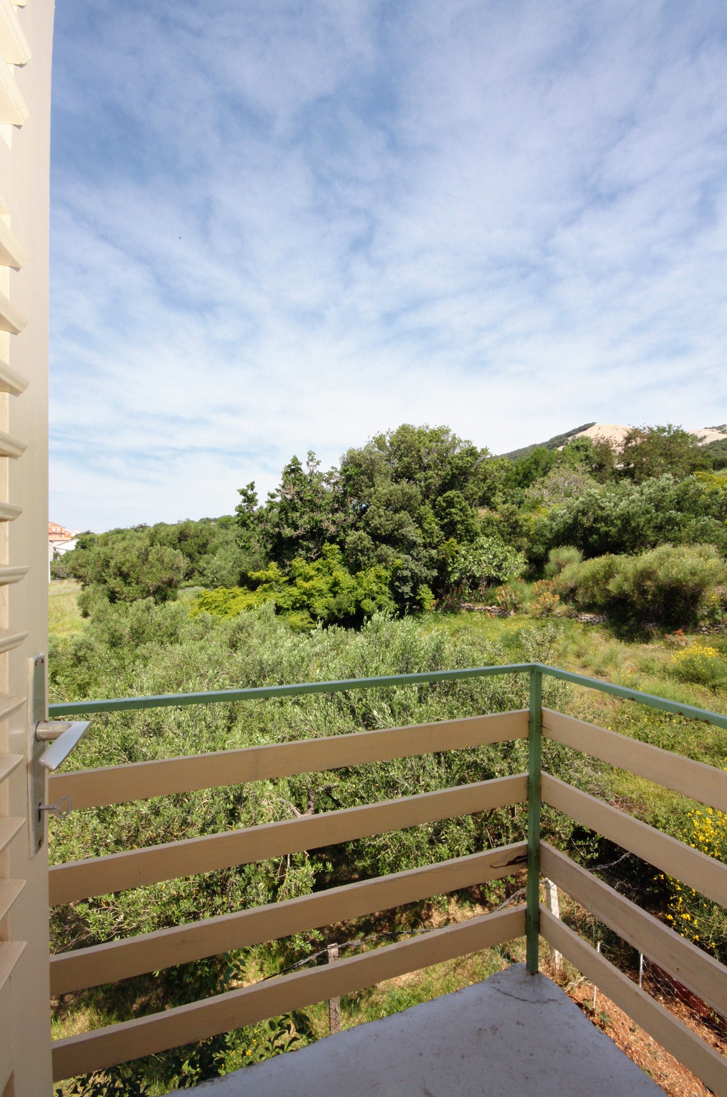 One bedroom apartment with balcony and sea view Barbat, Rab  A-a