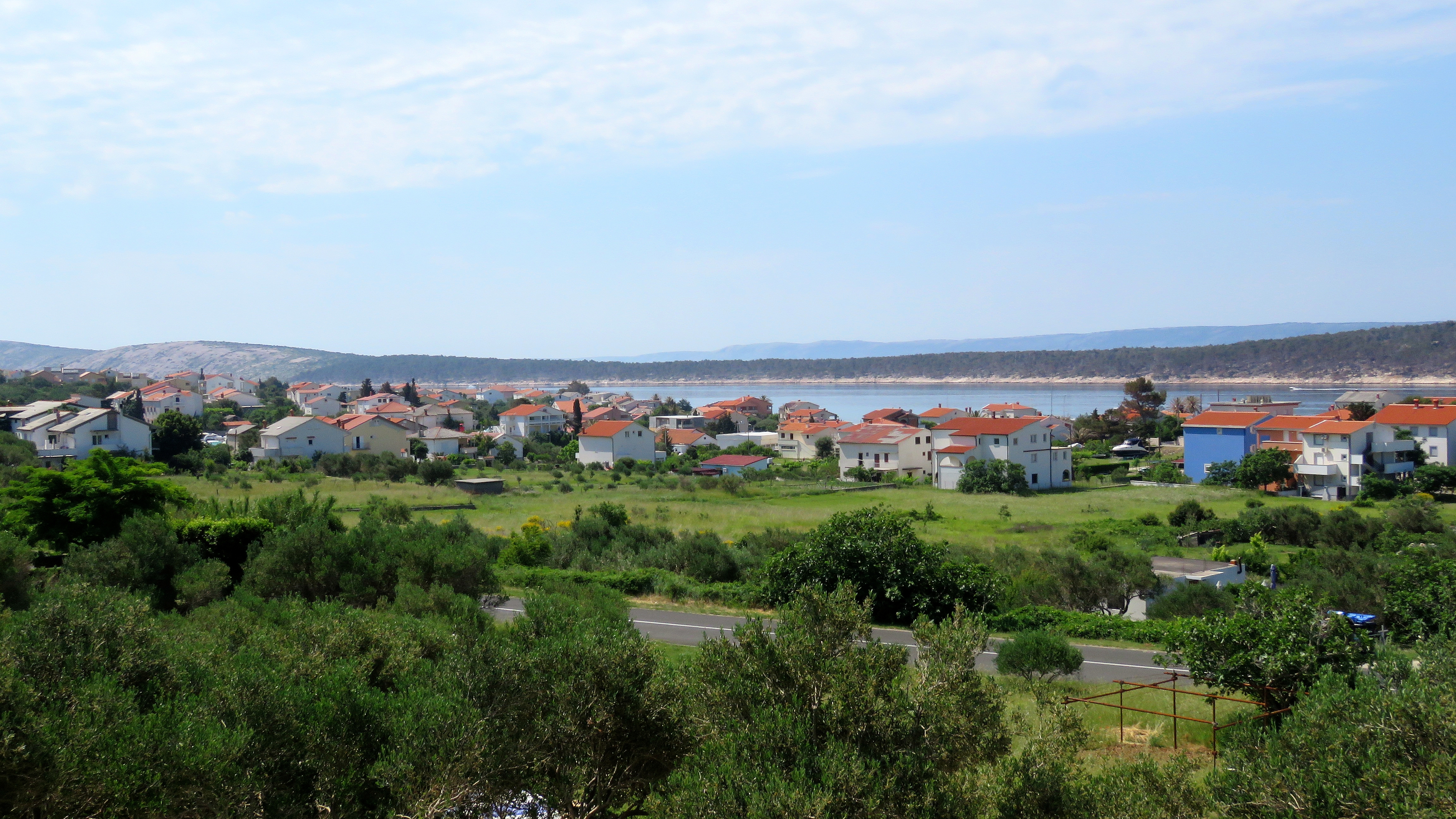One bedroom apartment with balcony and sea view Barbat, Rab  A-a
