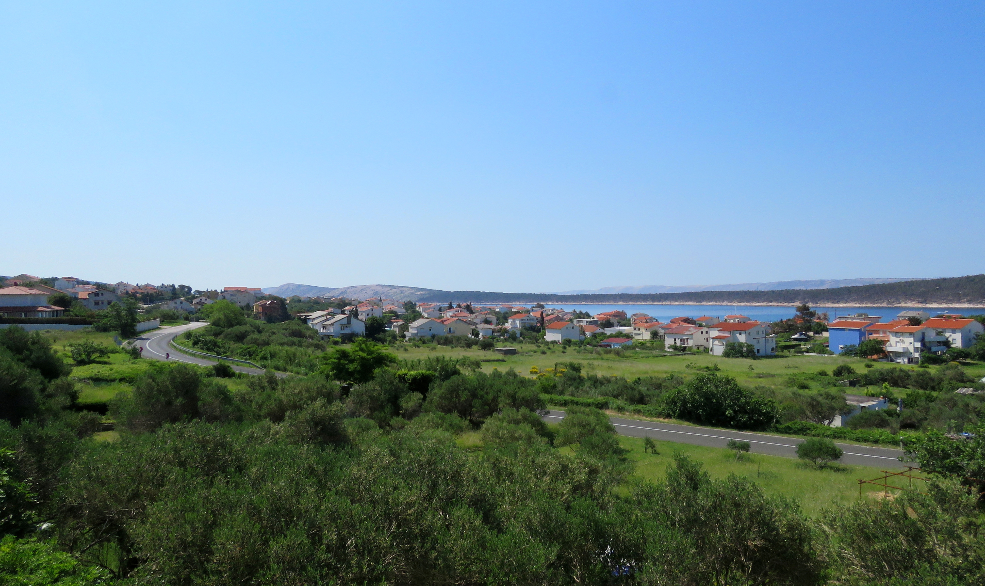 One bedroom apartment with balcony and sea view Barbat, Rab  A-a