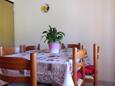 Barbat, Dining room in the apartment, air condition available, (pet friendly) and WiFi.