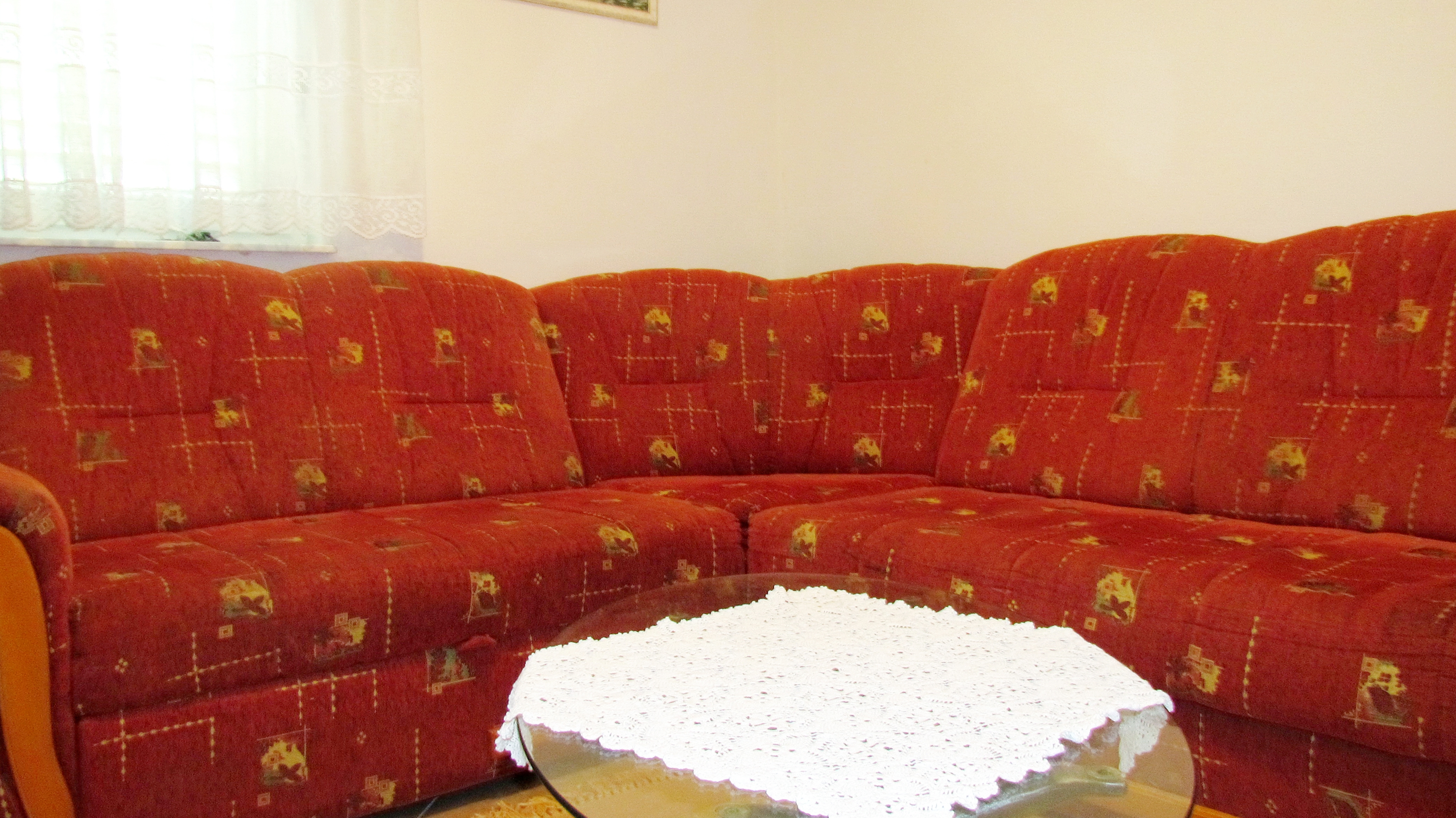 One bedroom apartment with terrace and sea view Barbat, Rab  A-c