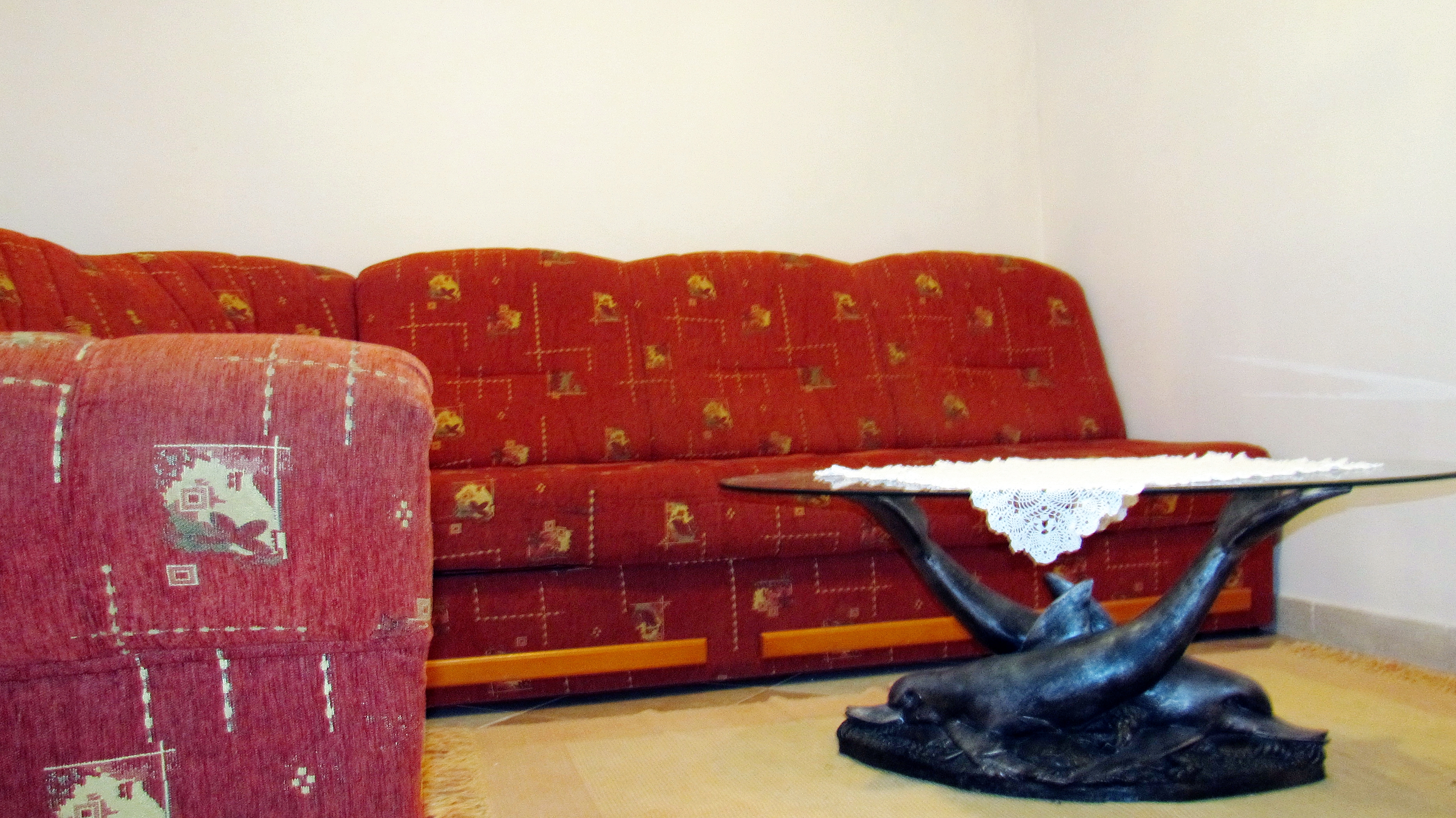 One bedroom apartment with terrace and sea view Barbat, Rab  A-c
