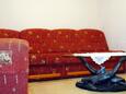 Barbat, Living room in the apartment, air condition available, (pet friendly) and WiFi.