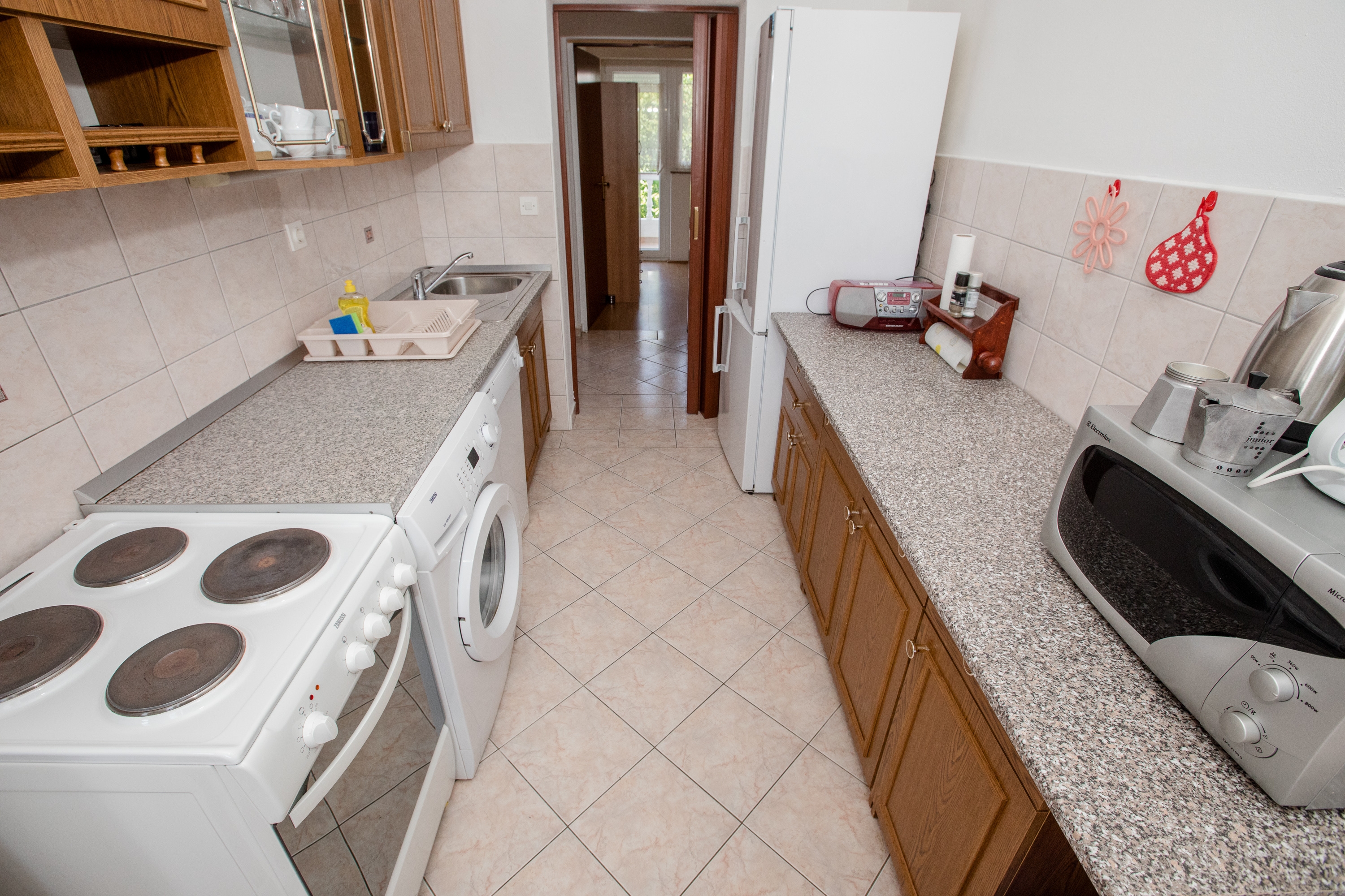 Two bedroom apartment with balcony Palit, Rab  A-b