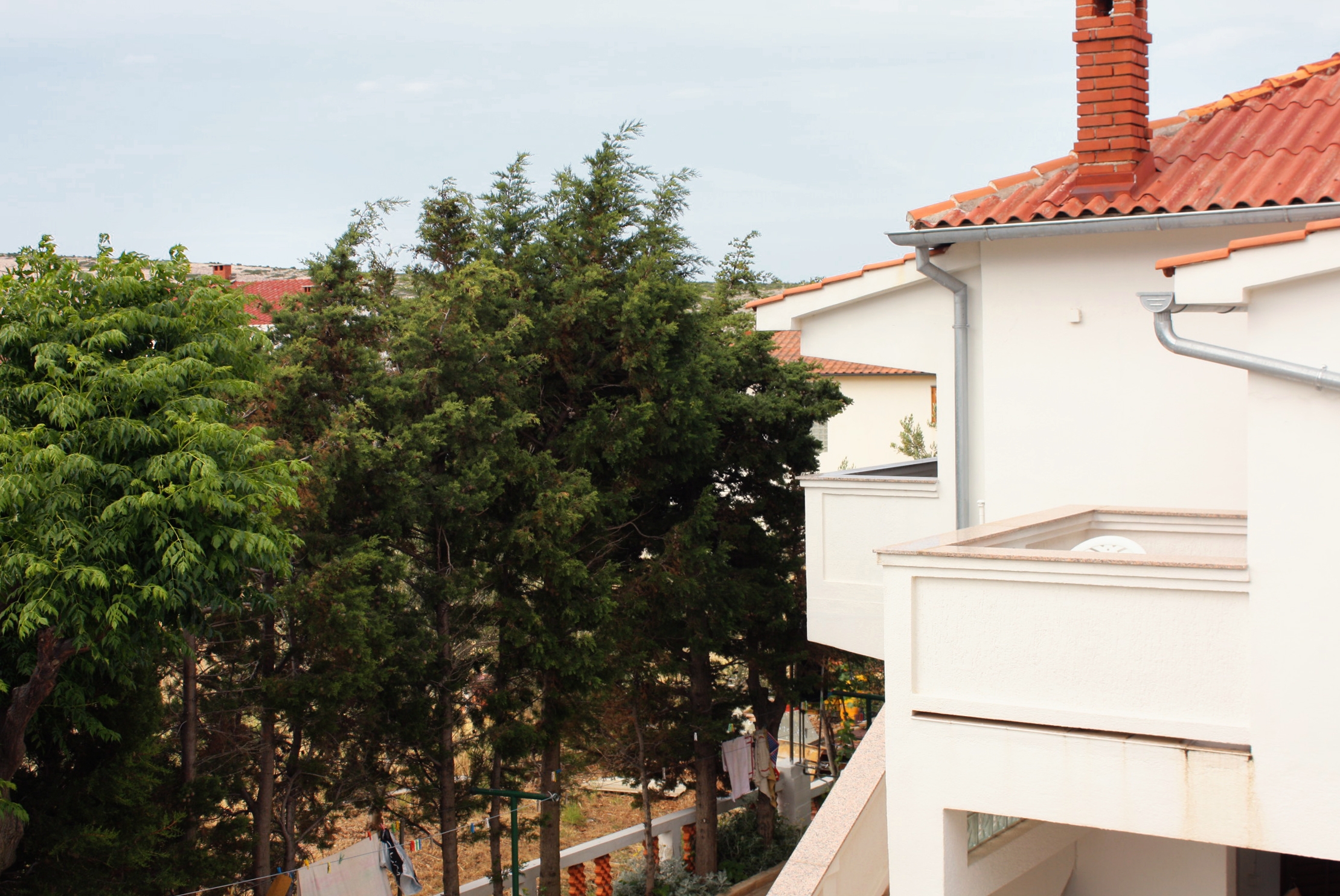 Two bedroom apartment with balcony and sea view Barbat, Rab  A-a