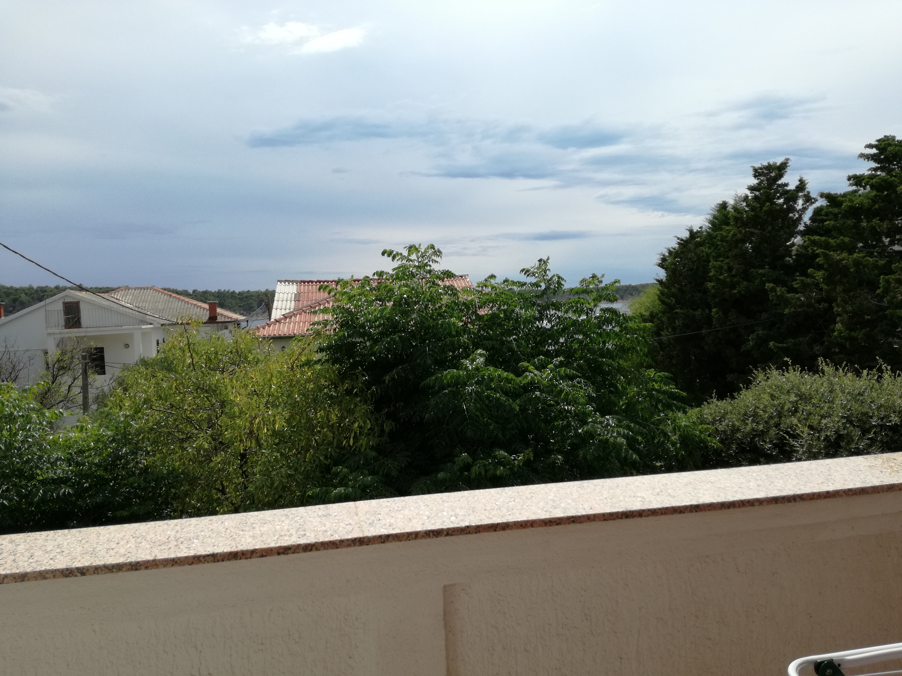 Two bedroom apartment with balcony Barbat, Rab  A-b