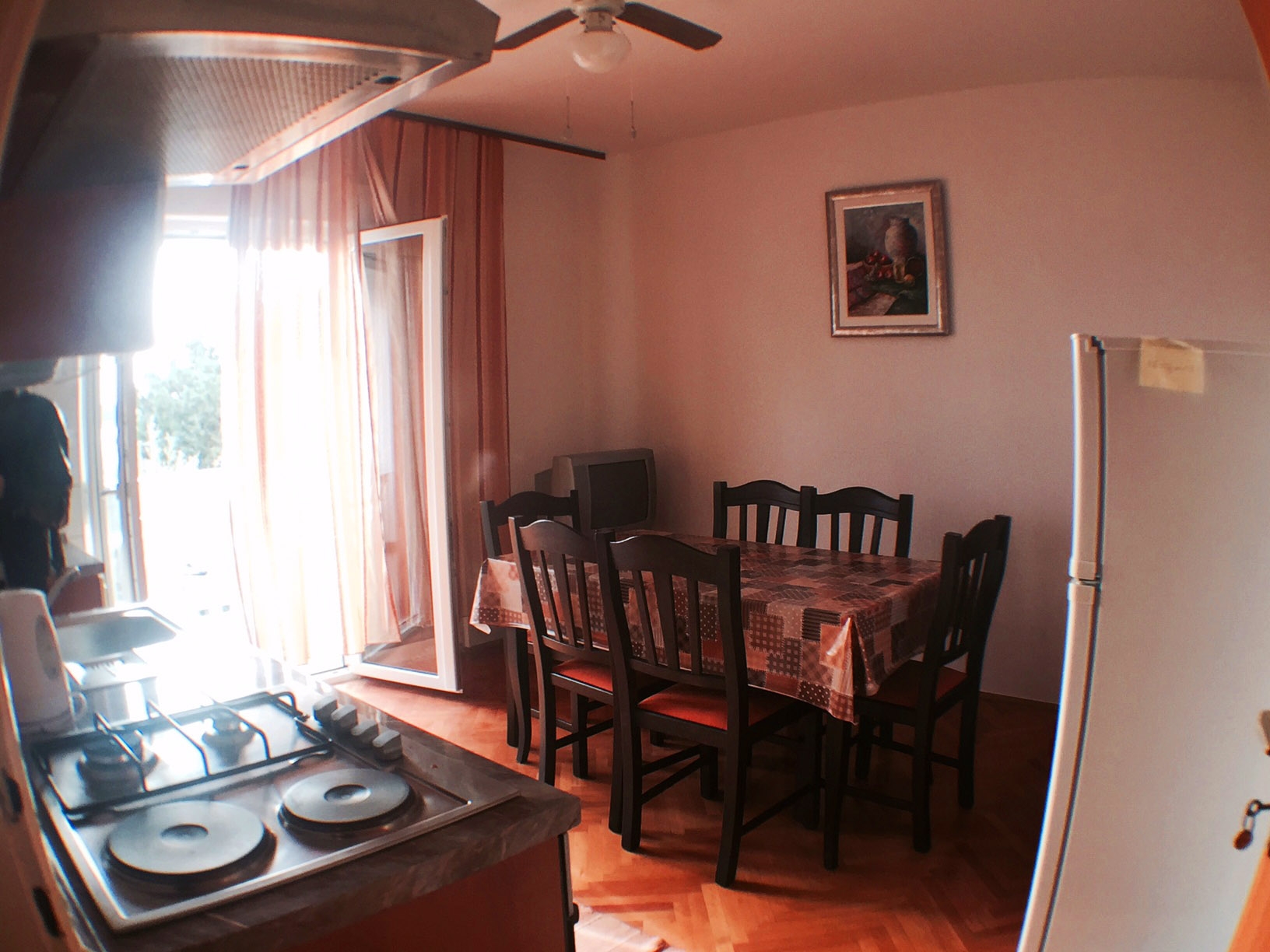 Two bedroom apartment with balcony Barbat (Rab) (A-4993-b)