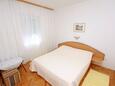 Ložnice Banjol, Ložnice v ubytování typu apartment, domácí mazlíčci povoleni a WiFi.