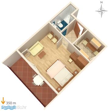 Plan Palit, Plan in the apartment.