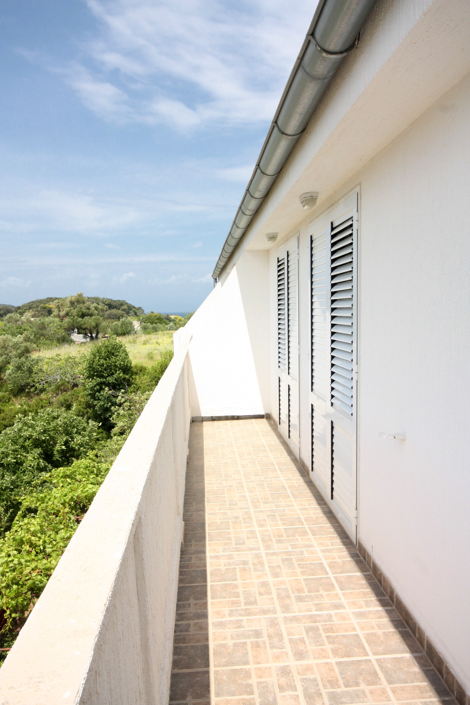 Two bedroom apartment with terrace and sea view Kampor, Rab  A-b