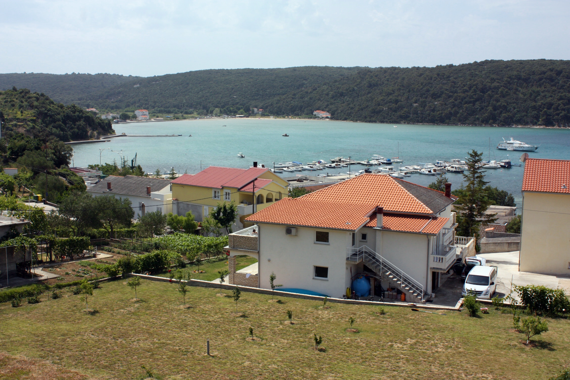 Two bedroom apartment with terrace and sea view Kampor, Rab  A-b