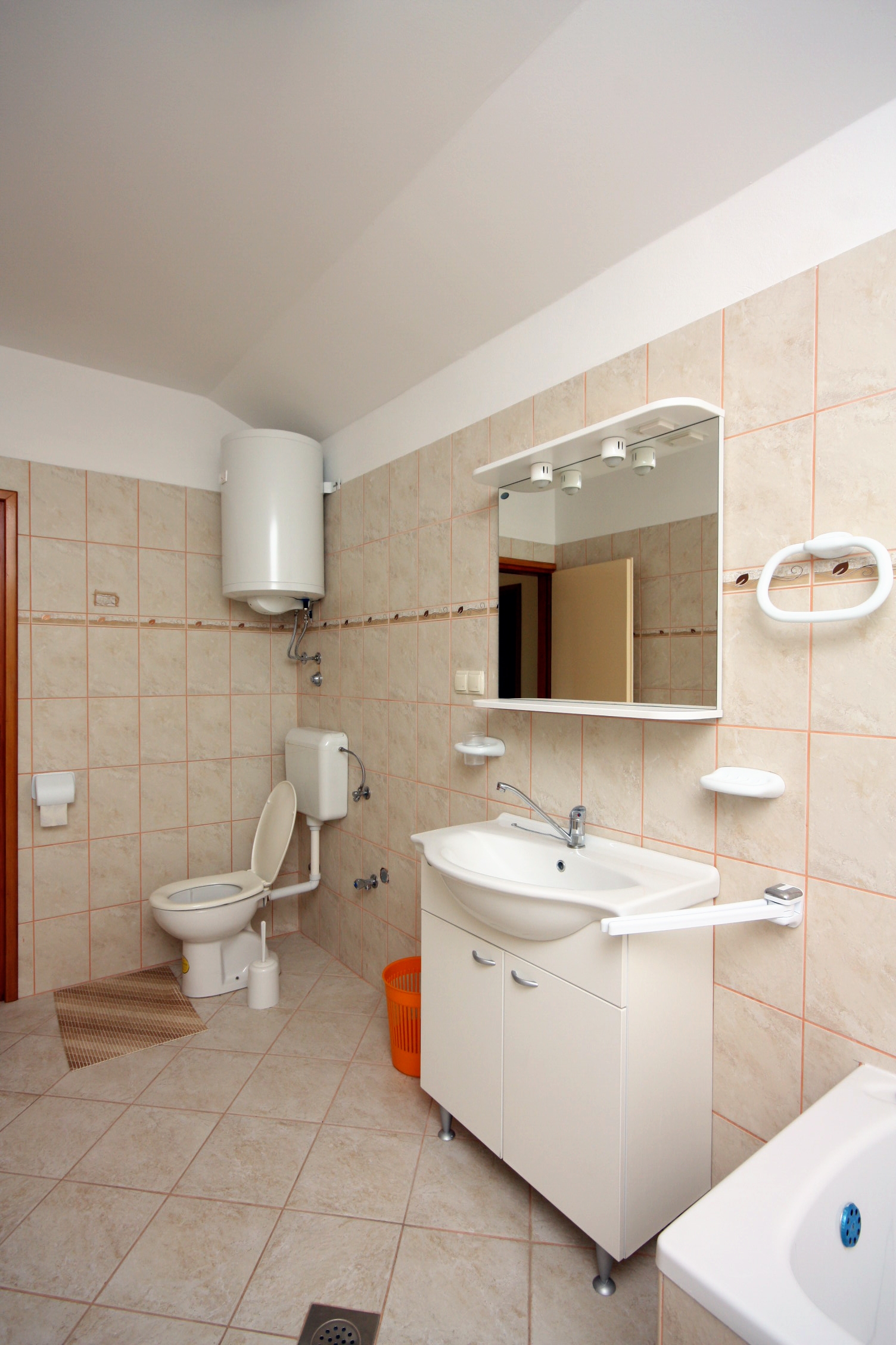 Two bedroom apartment with terrace and sea view Kampor, Rab  A-b