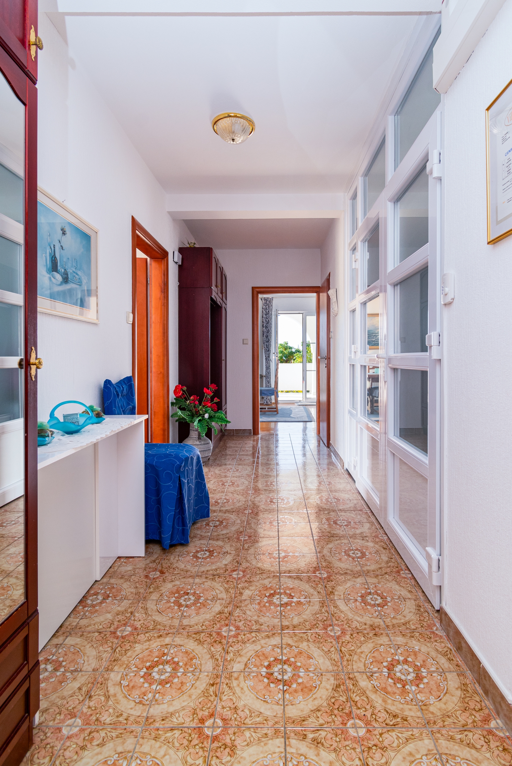 Two bedroom apartment with terrace and sea view Banjol, Rab  A-a
