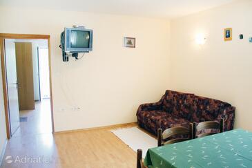 Kampor, Obývací pokoj v ubytování typu apartment, domácí mazlíčci povoleni a WiFi.