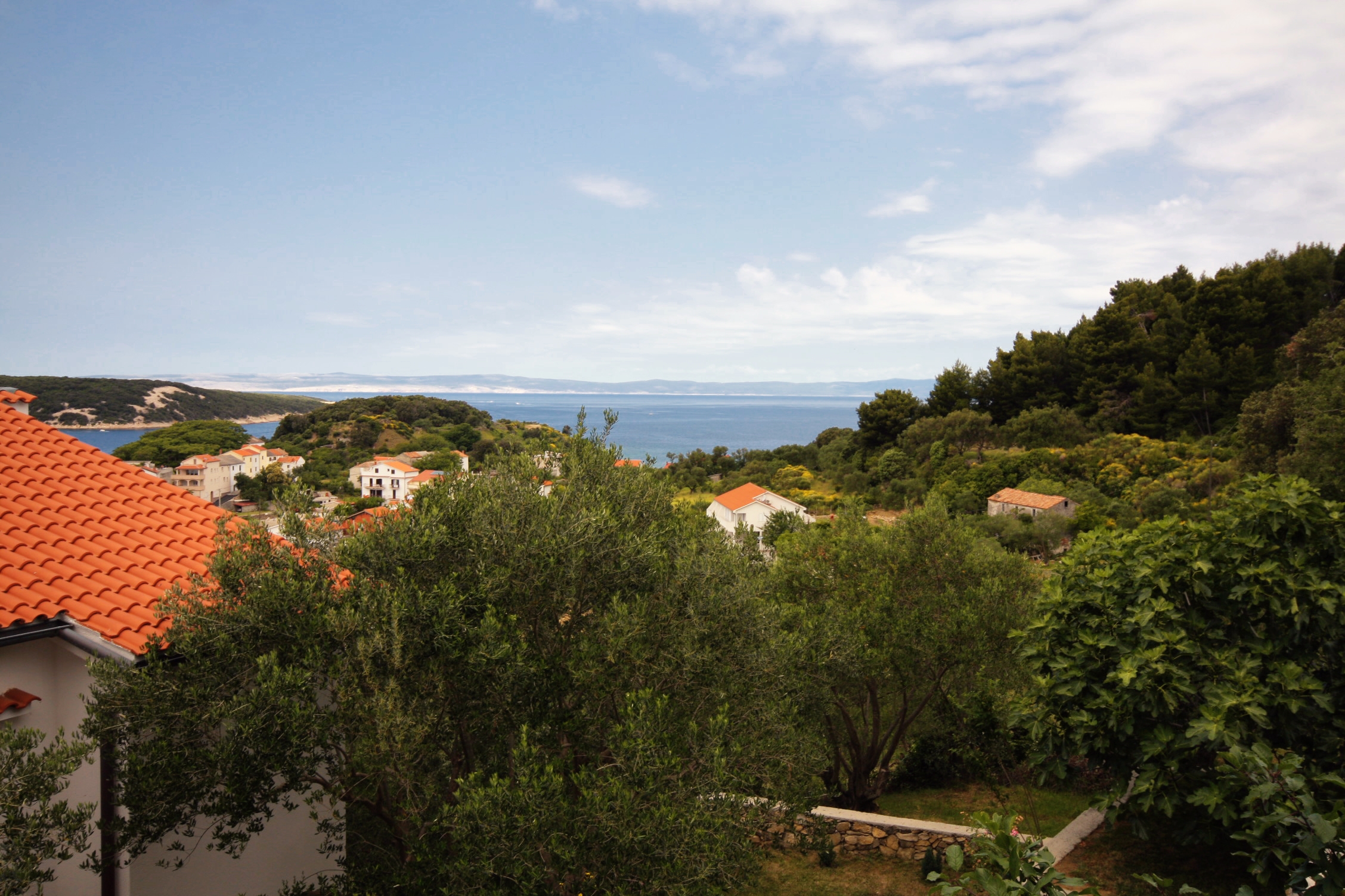 Three bedroom apartment with terrace and sea view Kampor, Rab  A-a