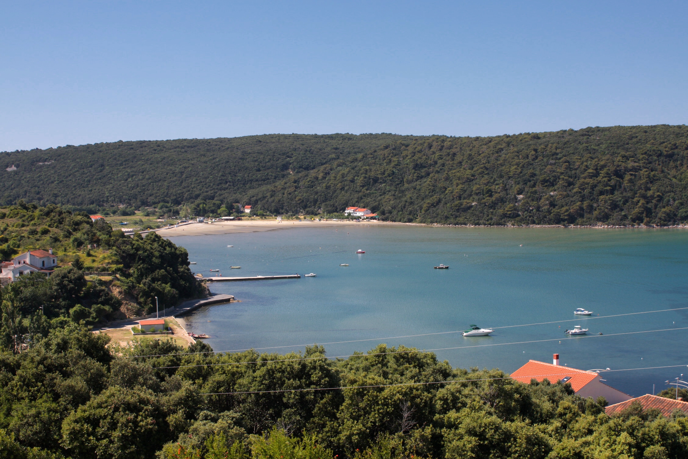 Three bedroom apartment with terrace and sea view Kampor, Rab  A-a