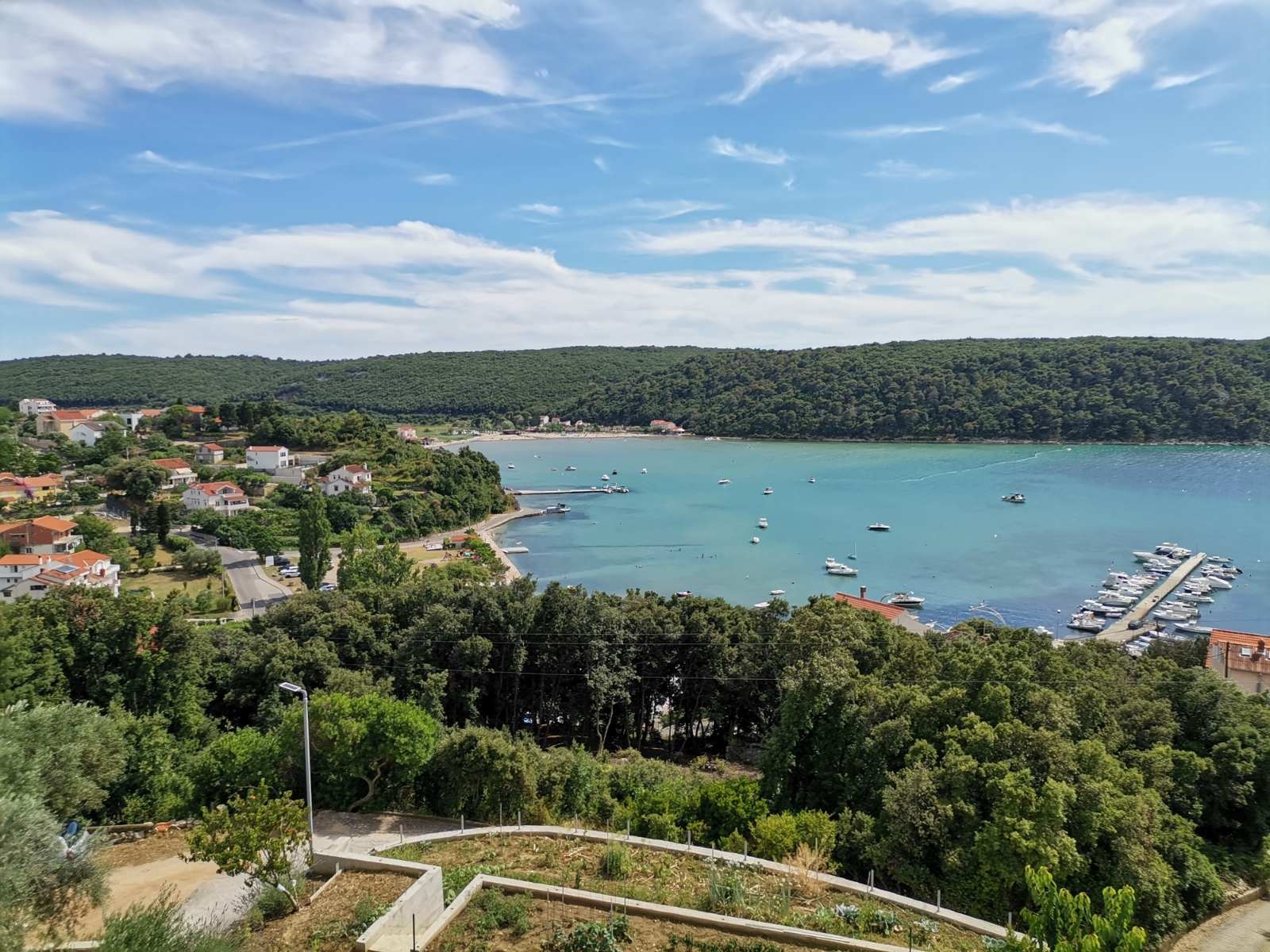Two bedroom apartment with terrace and sea view Kampor, Rab  A-b