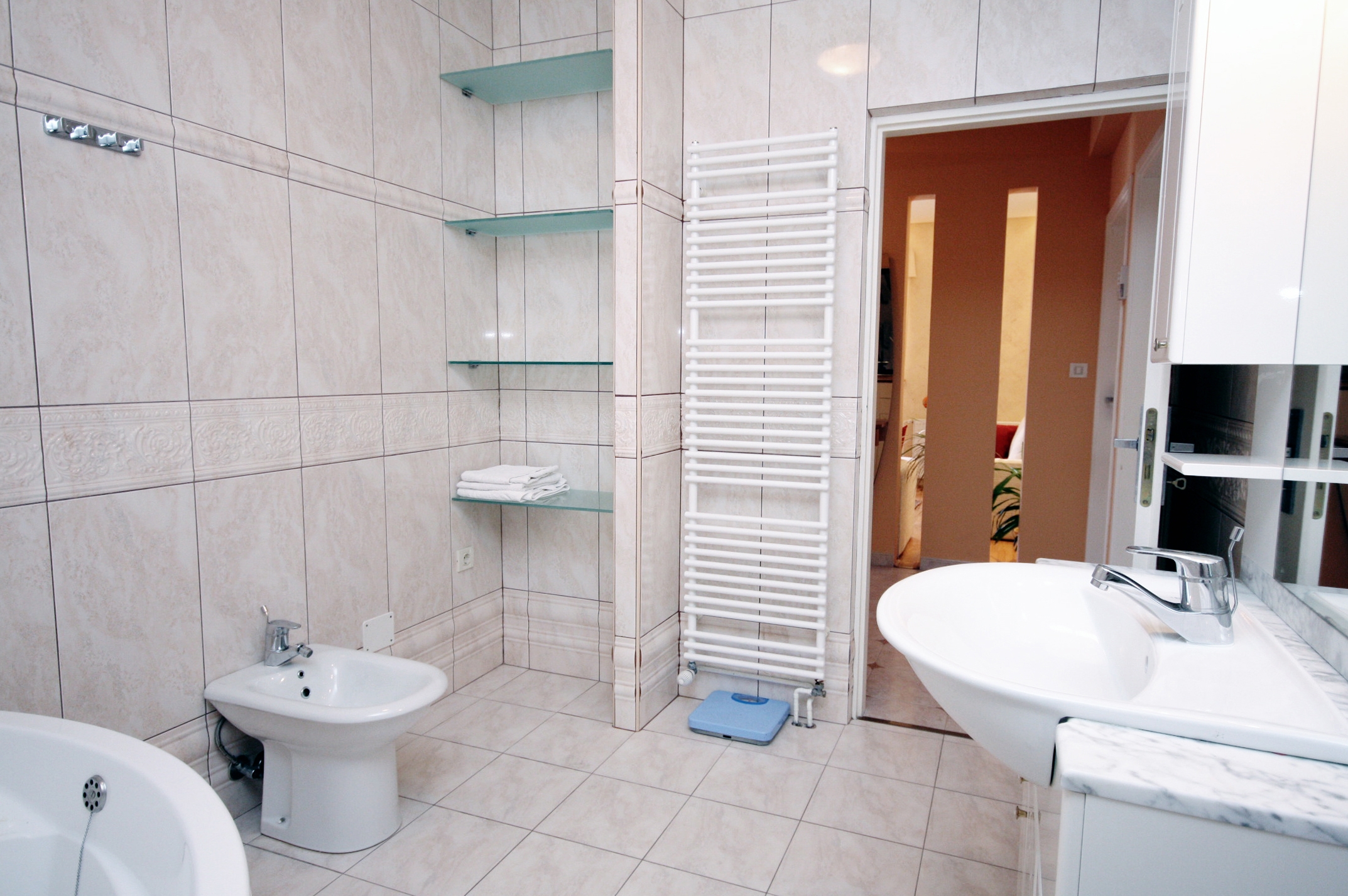 Two bedroom apartment with terrace and sea view Supetarska Draga - Donja, Rab  A-a