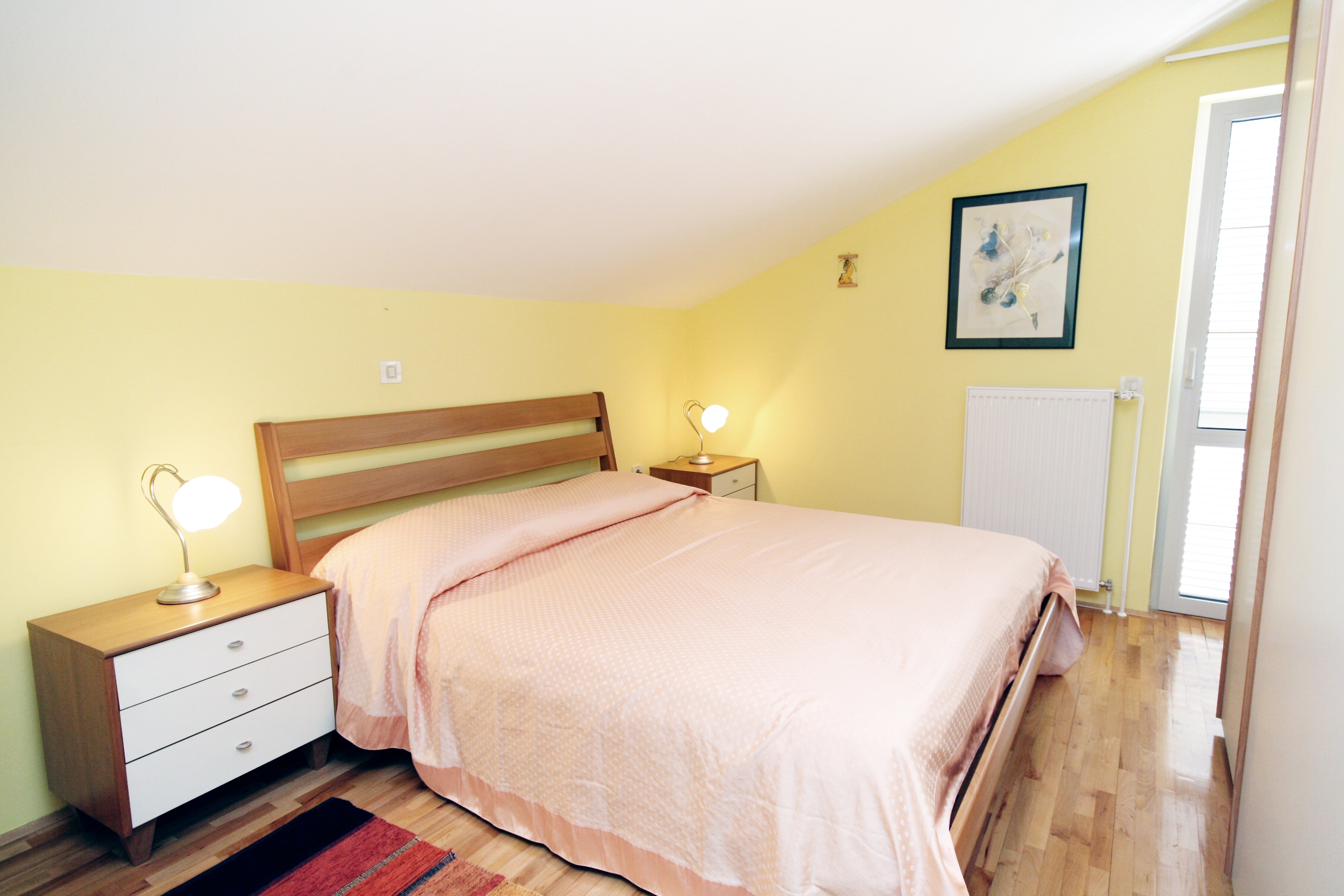Two bedroom apartment with terrace and sea view Supetarska Draga - Donja, Rab  A-a