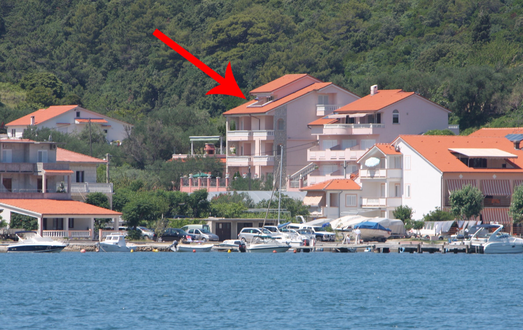 Soba S teraso in pogledom na morje Supetarska Draga - Donja, Rab  S-a