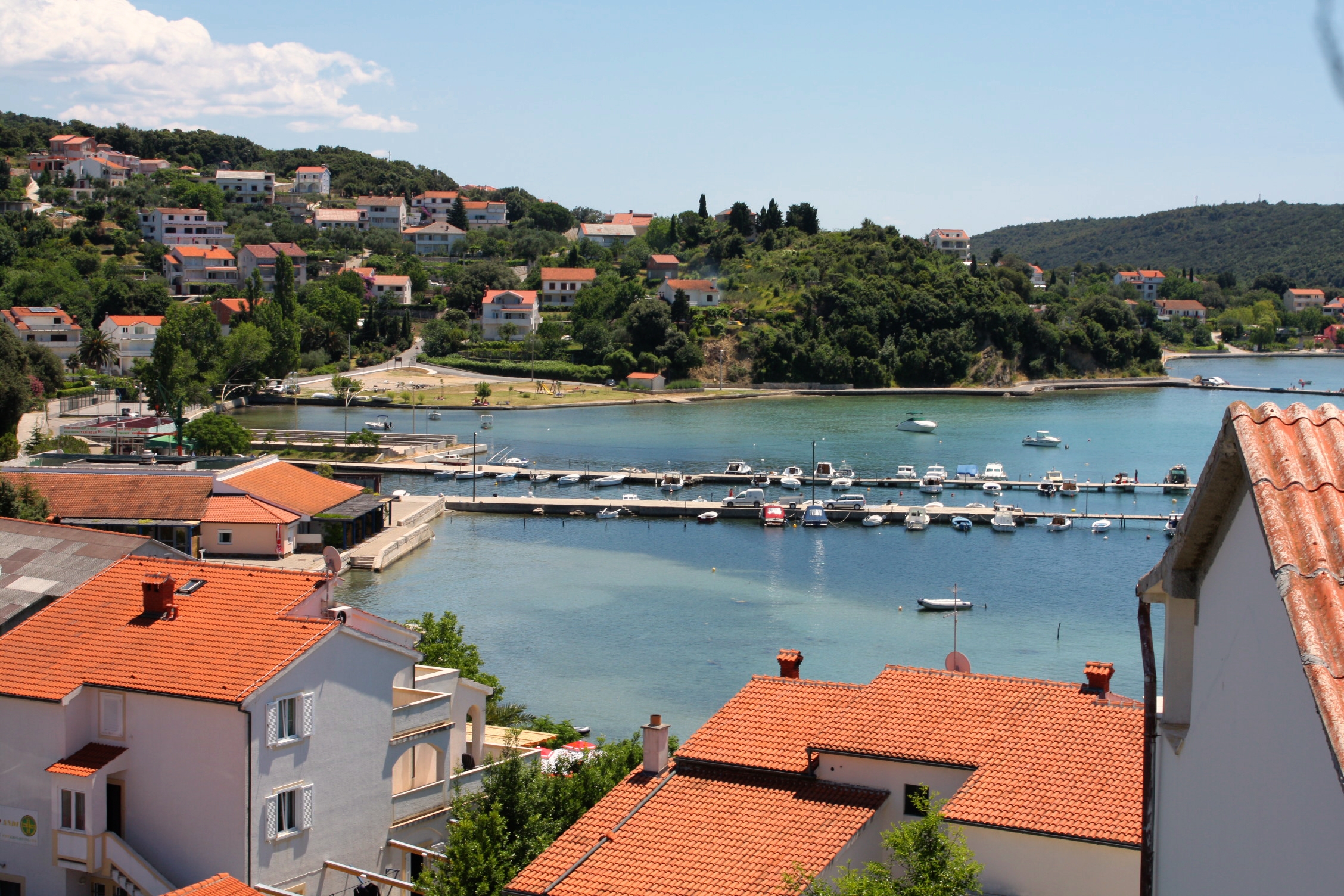 Three bedroom apartment with terrace and sea view Kampor, Rab  A-a