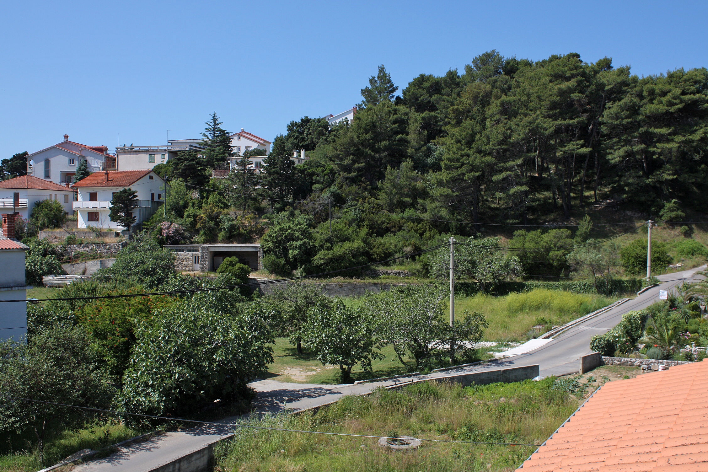 One bedroom apartment with terrace and sea view Palit, Rab  A-a