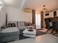 Obývací pokoj Banjol, Obývací pokoj v ubytování typu apartment, s klimatizací a WiFi.