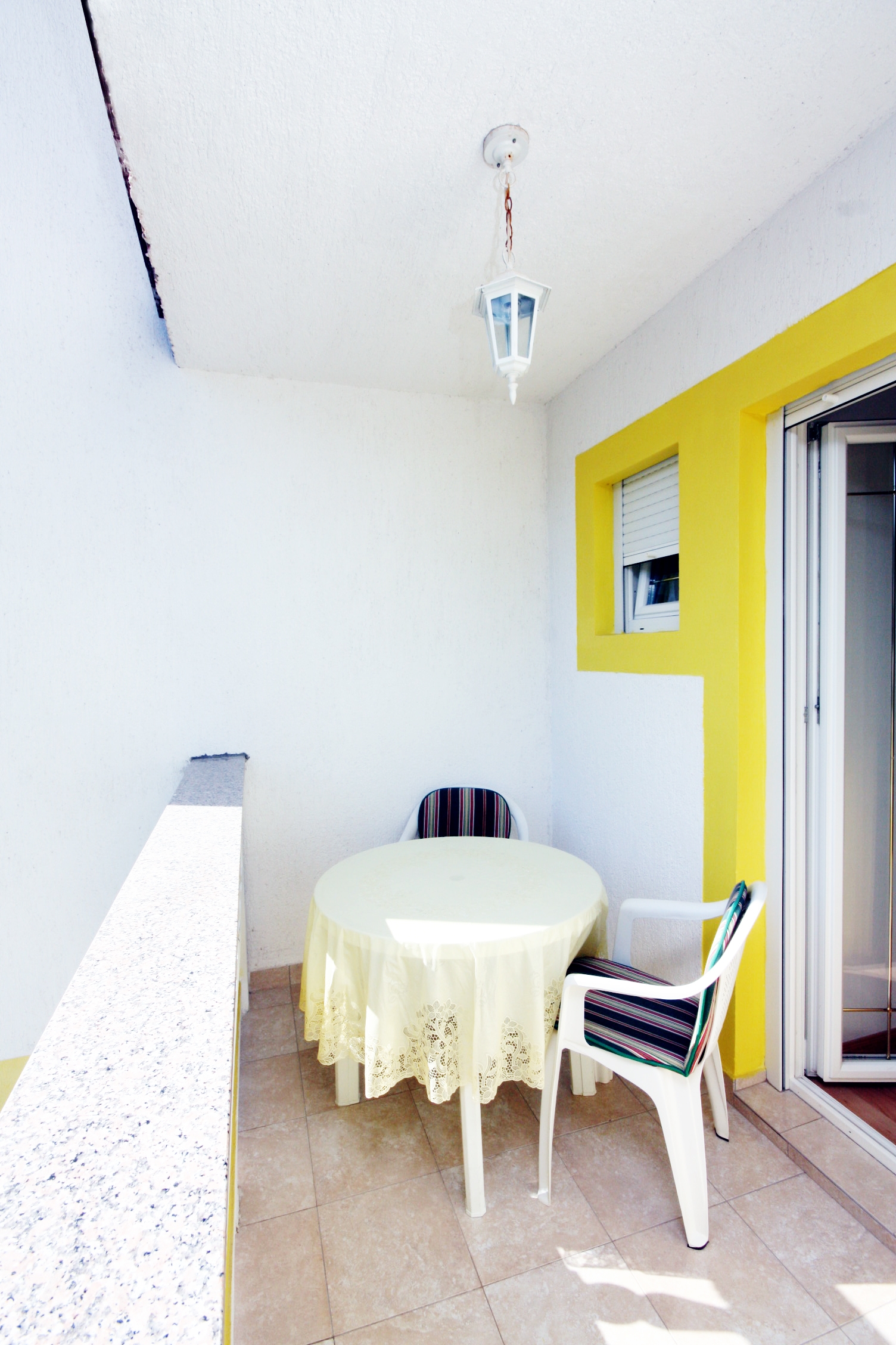 Two bedroom apartment with balcony and sea view Banjol, Rab  A-d