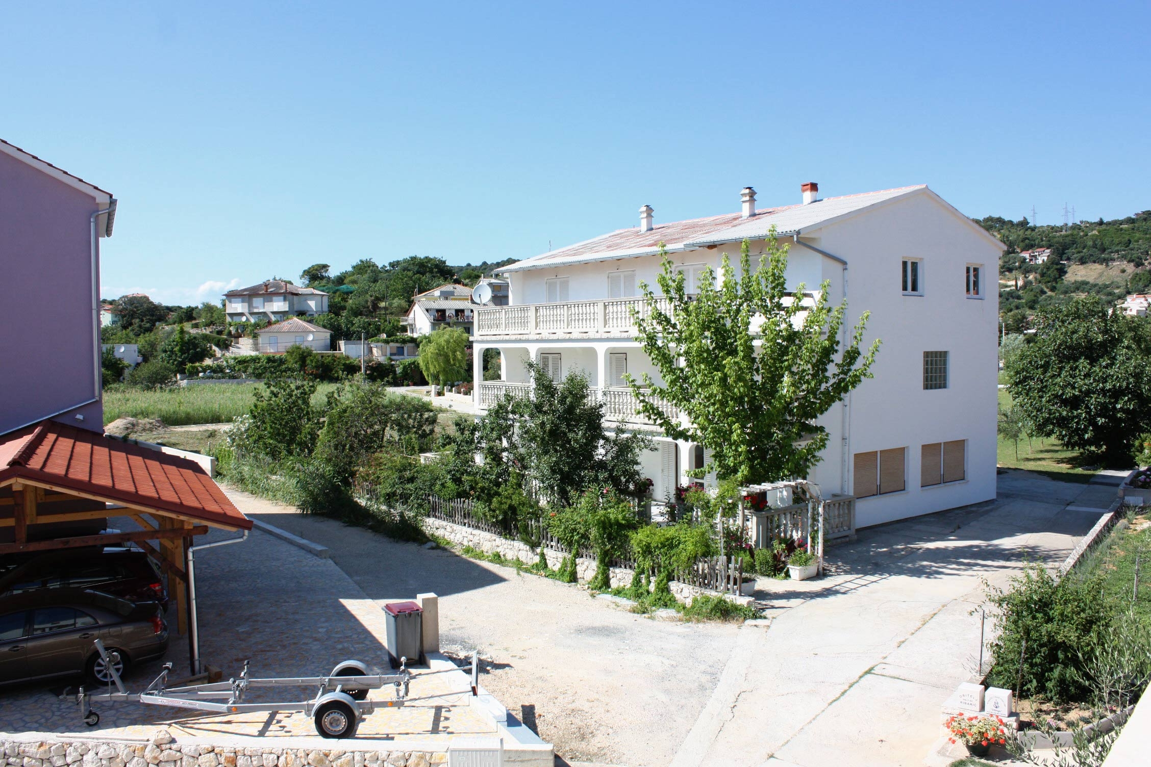 Two bedroom apartment with balcony Palit, Rab  A-b