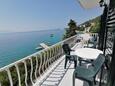 Balcony Brist, Balcony in the apartment, with a sea view and WiFi.