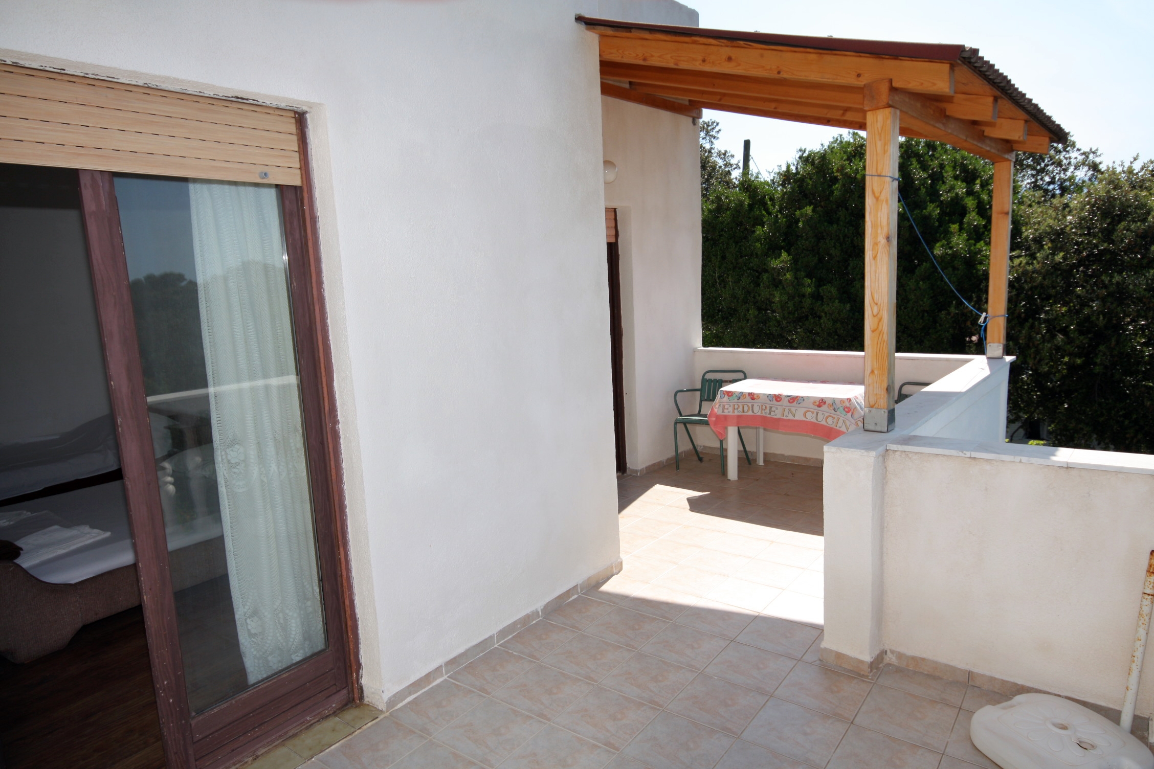 Two bedroom apartment with terrace and sea view Suha Punta, Rab  A-a