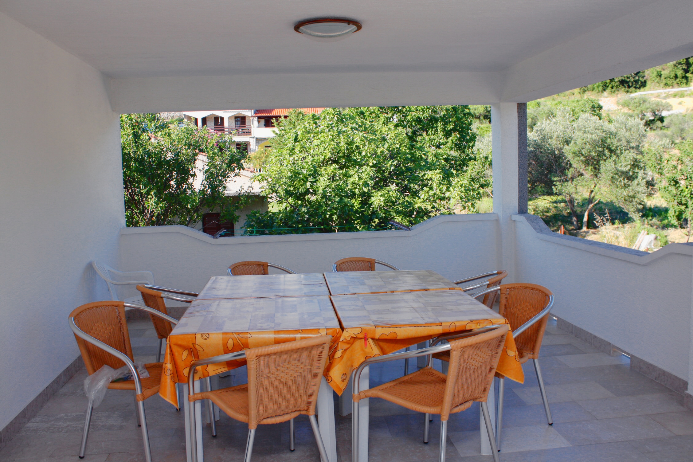 Four bedroom apartment with terrace and sea view Kampor, Rab  A-b