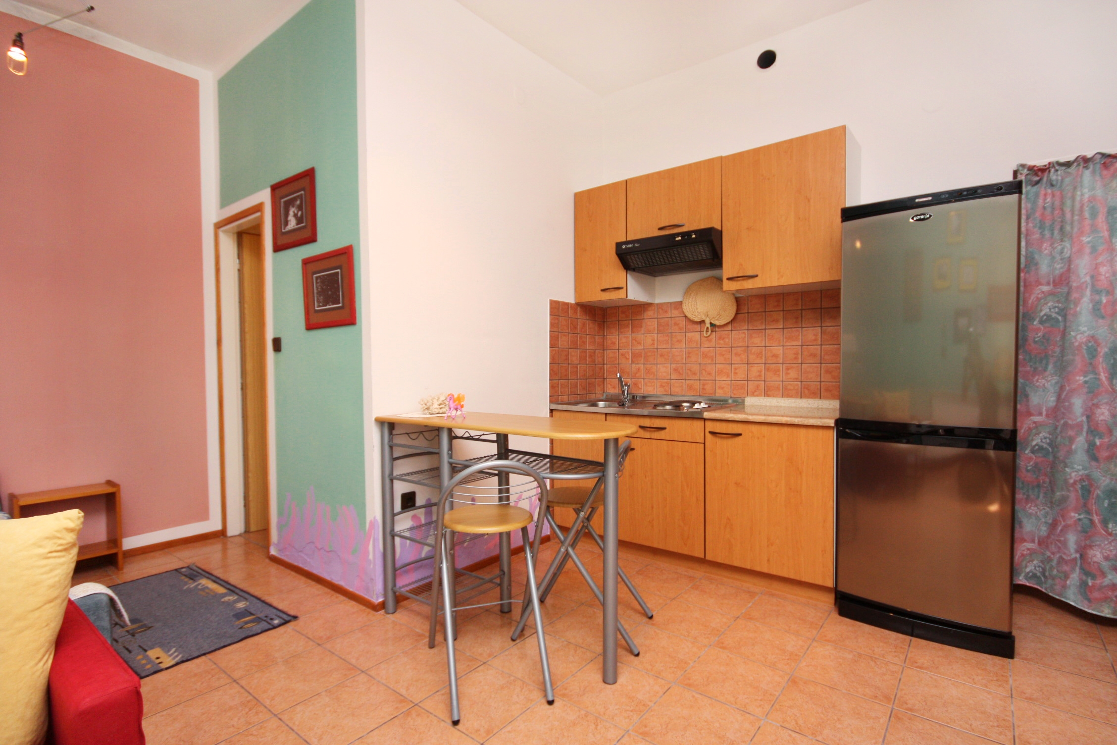 Studio flat with terrace and sea view Supetarska Draga - Gornja, Rab (AS-5055-a)