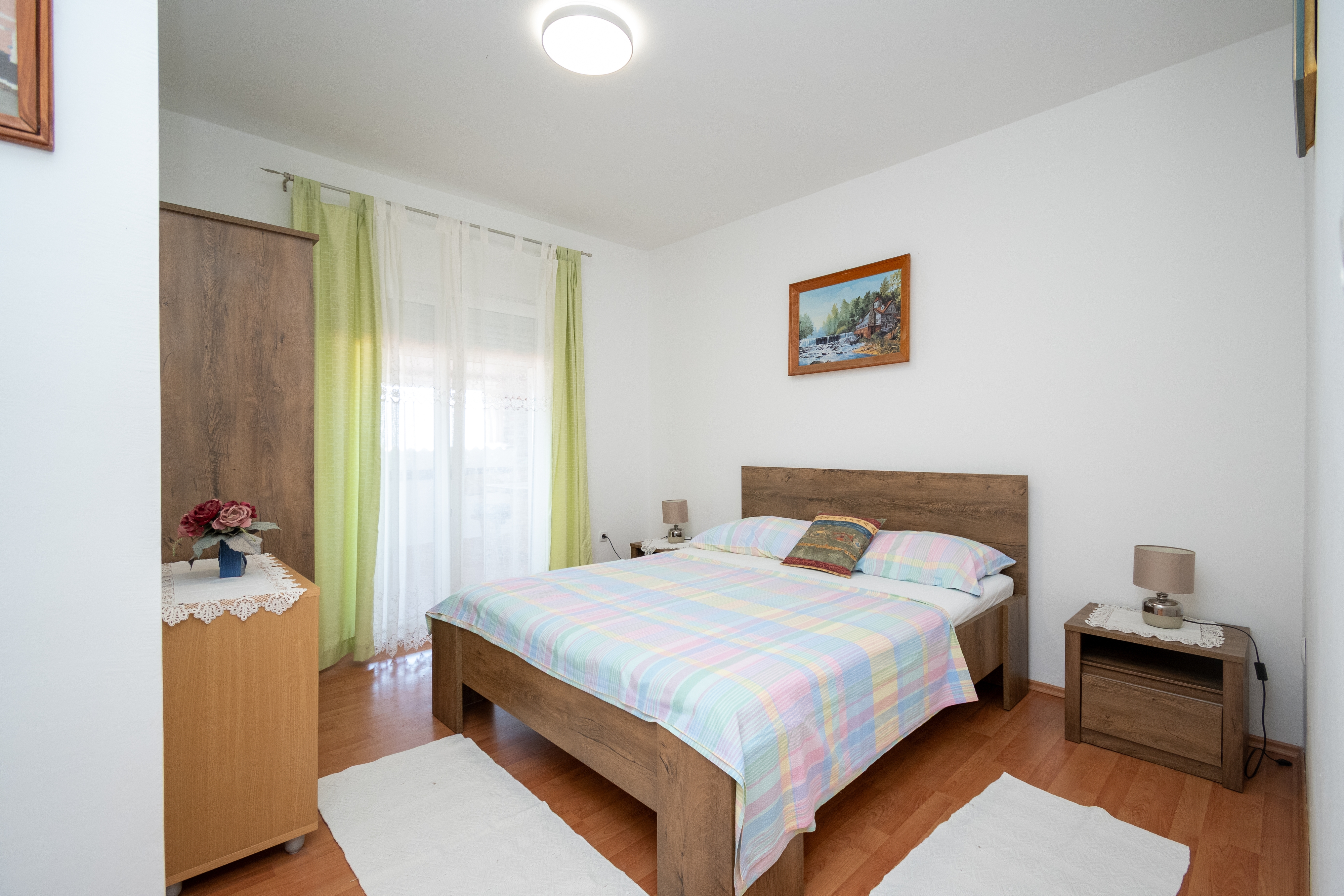 Two bedroom apartment with terrace and sea view Kampor, Rab  A-a
