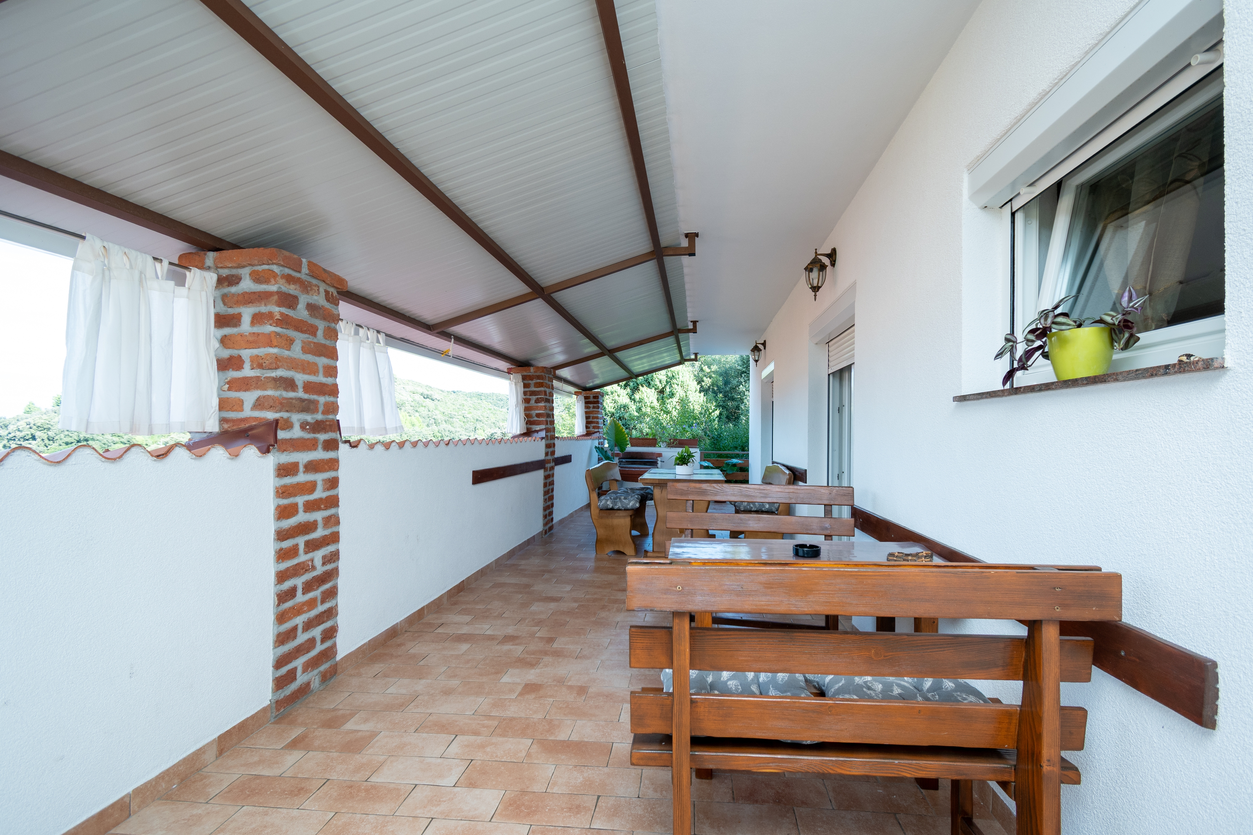 Two bedroom apartment with terrace and sea view Kampor, Rab  A-a