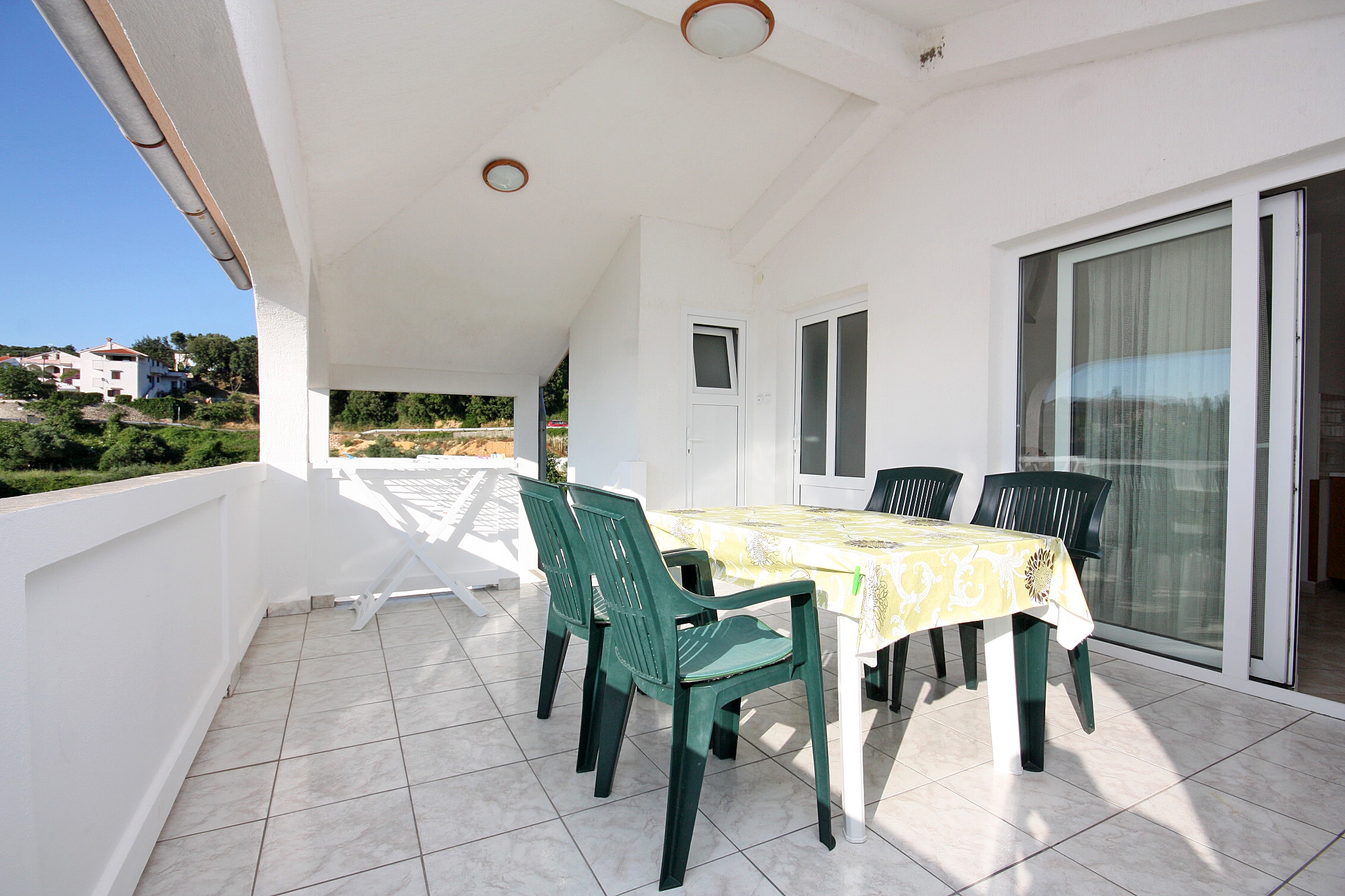 Two bedroom apartment with terrace and sea view Kampor, Rab  A-a
