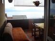Terrace Brist, Terrace in the apartment, with a sea view, (pet friendly) and WiFi.