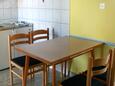 Dining room Jezera, Dining room in the apartment, air condition available, (pet friendly) and WiFi.