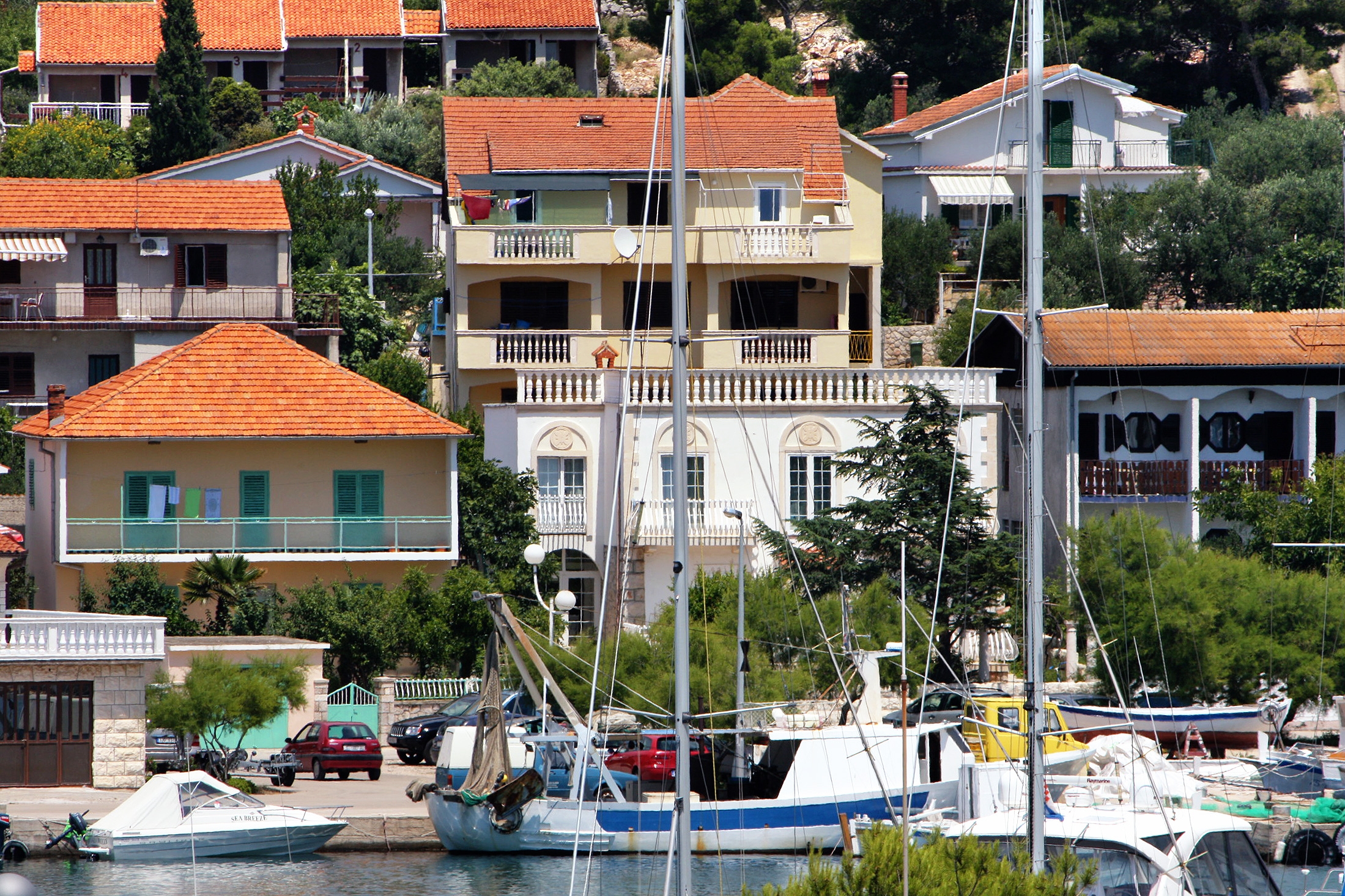 Ferienwohnung im Ort Jezera (Murter), Kapazitä Ferienwohnung in Kroatien