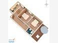 Barbat, Plan in the apartment, (pet friendly) and WiFi.